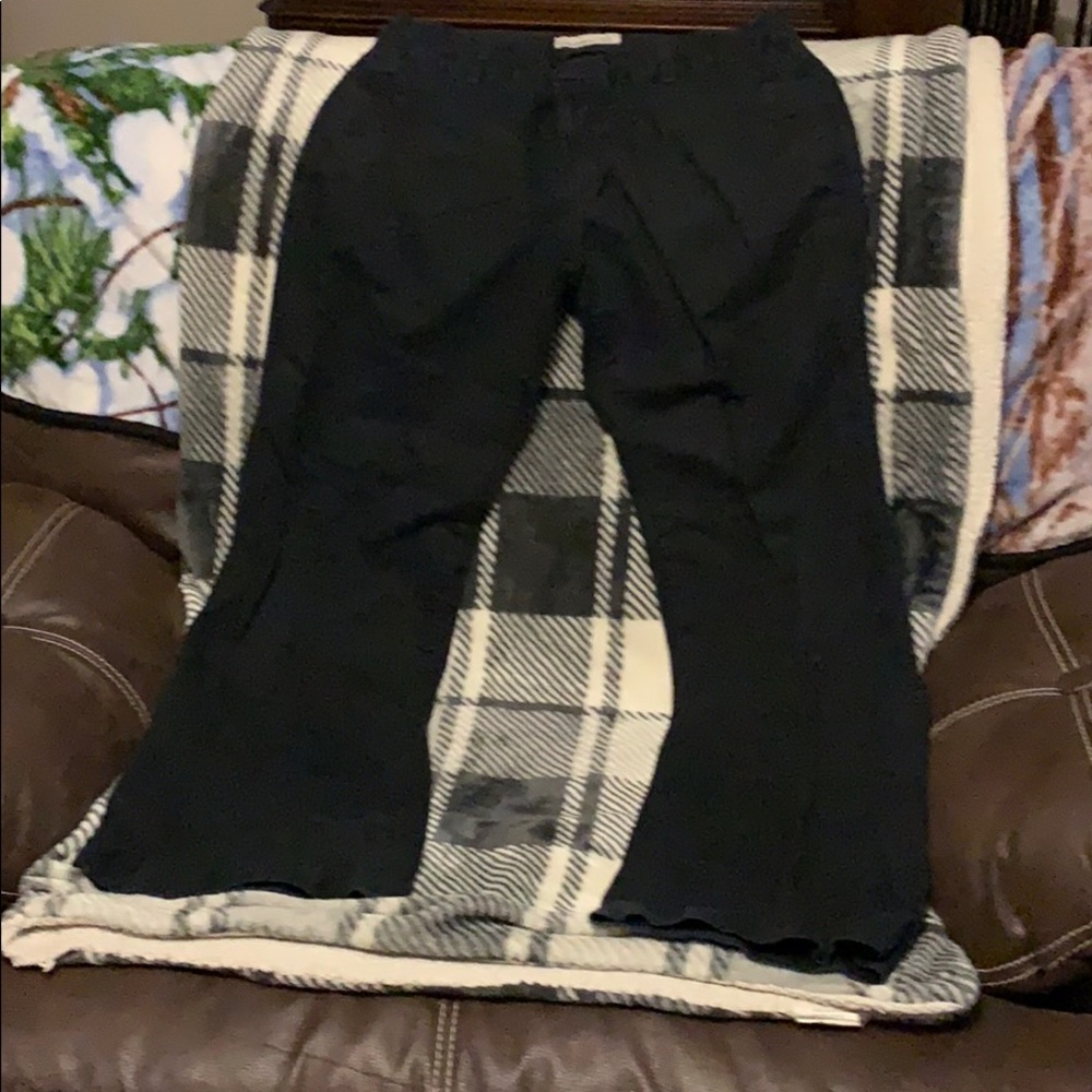 Blue cotton pants